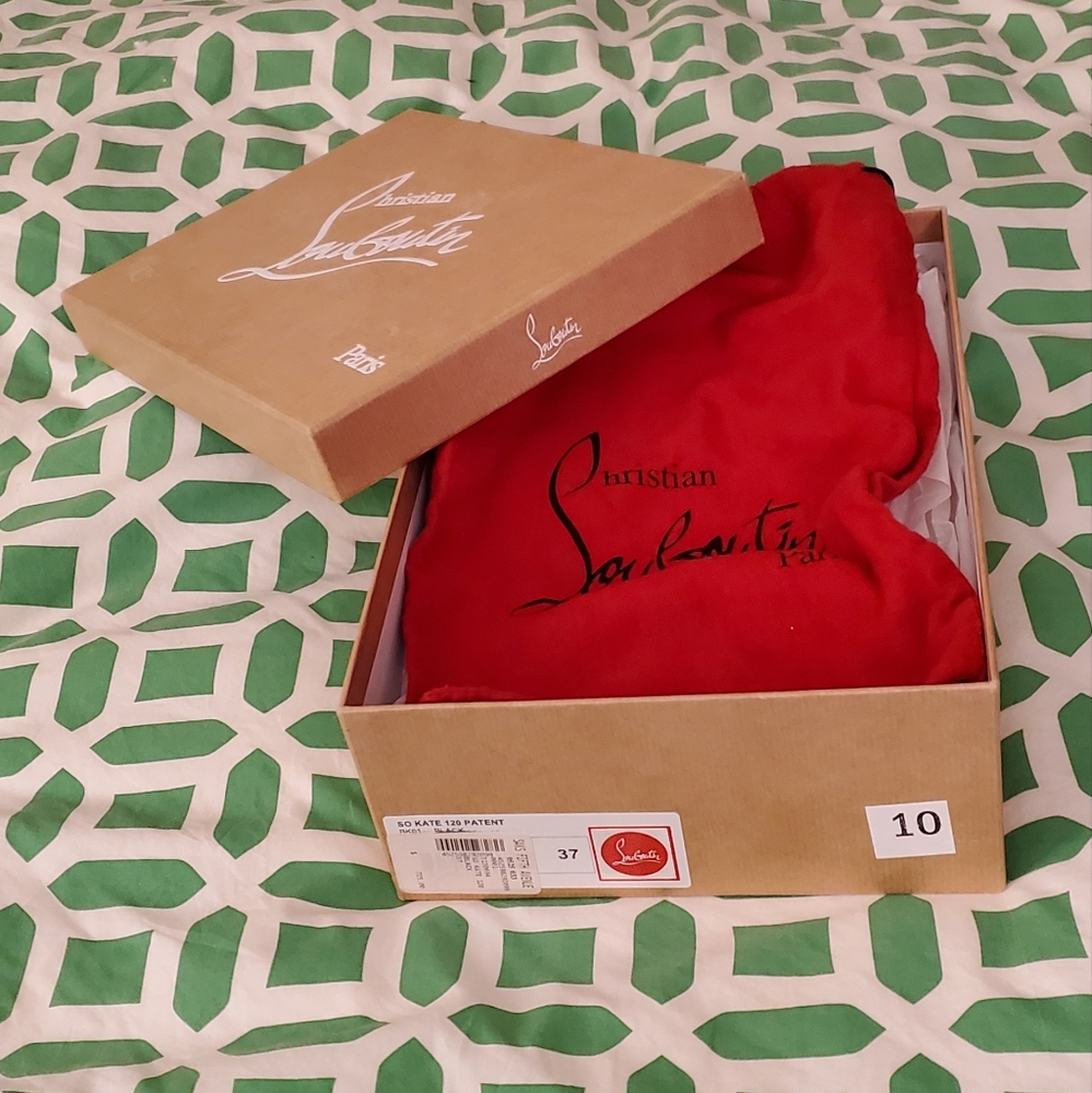 WORN ONCE Louboutin So Kate 120 Patent Pumps - Picture 8 of 8